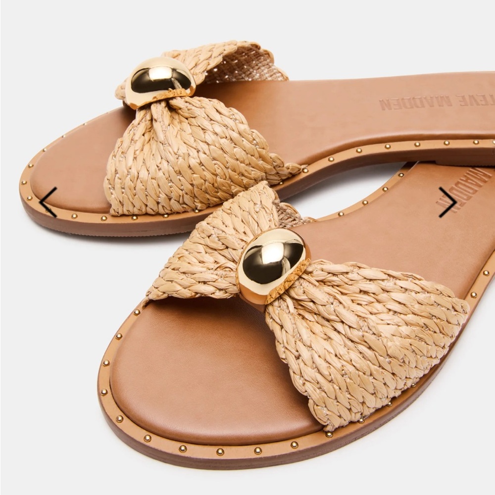 Steve Madden DIPSY NATURAL RAFFIA